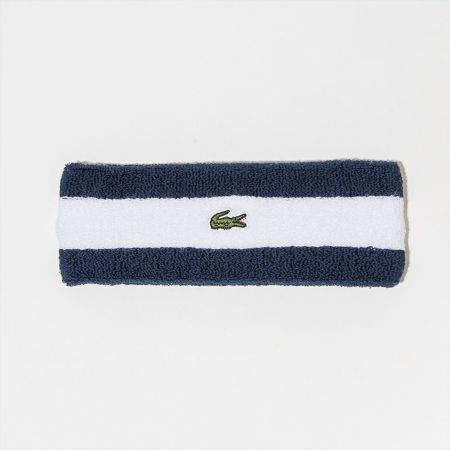 LACOSTE ラコステ ヘアバンドBORDER HAIR BAND | WEST WELL