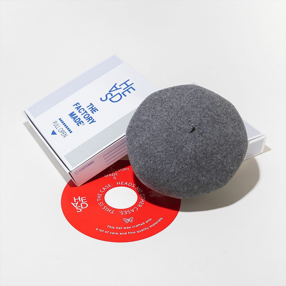THE FACTORY MADE ザファクトリーメイド ベレー帽【HEADS×THE FACTORY