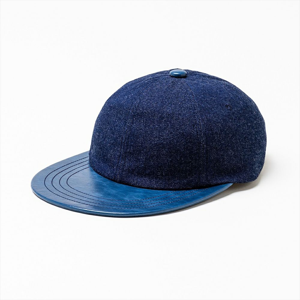 THE FACTORY MADE ザファクトリーメイド キャップLEATHER LONGBILL CAP