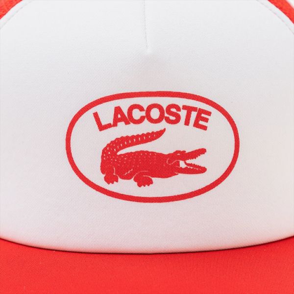 LACOSTE ラコステ キャップOVAL LOGO MESH CAP | WEST WELL