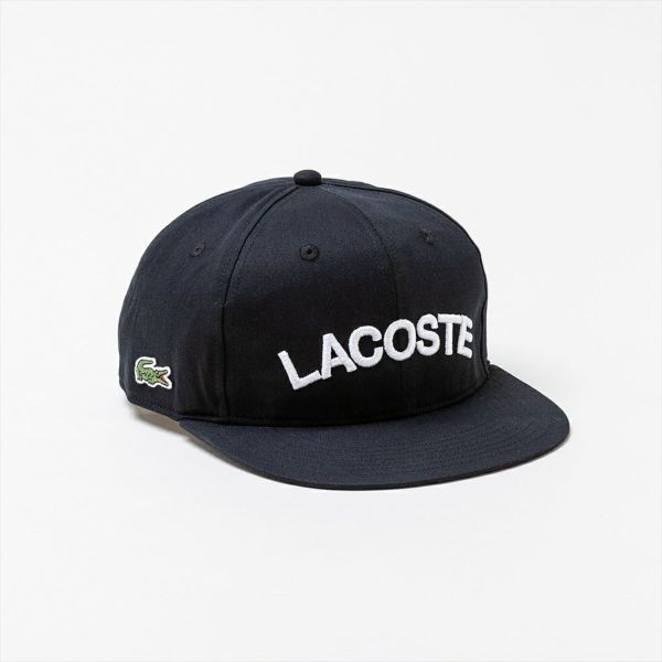 LACOSTE ラコステ キャップARCH LOGO FLAT VISOR CAP | WEST WELL