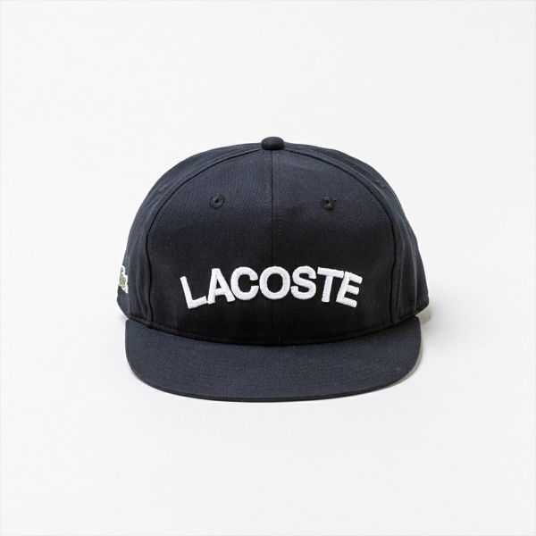 LACOSTE ラコステ キャップARCH LOGO FLAT VISOR CAP | WEST WELL