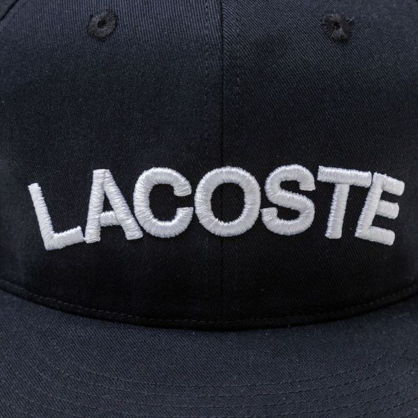 LACOSTE ラコステ キャップARCH LOGO FLAT VISOR CAP | WEST WELL