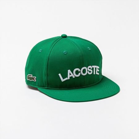 LACOSTE ラコステ キャップARCH LOGO FLAT VISOR CAP | WEST WELL