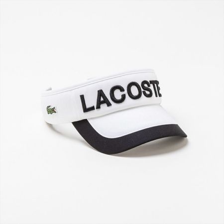 LACOSTE ラコステ サンバイザーLOGO VISOR | WEST WELL