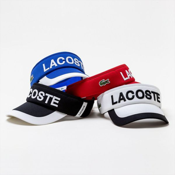 LACOSTE ラコステ サンバイザーLOGO VISOR | WEST WELL