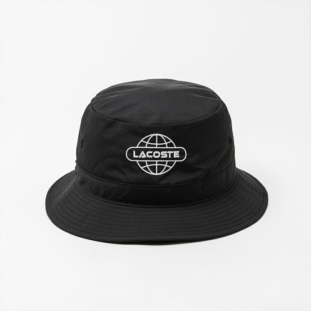 LACOSTE ラコステ バケットハットGLOBE BALL LOGO BUCKET HAT WEST WELL