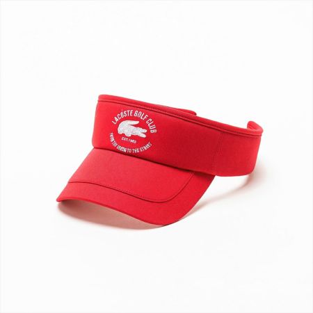 LACOSTE ラコステ サンバイザーLACOSTE GOLF CLUB VISOR | WEST WELL