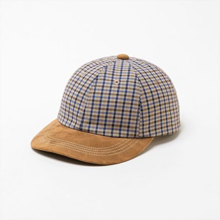 THE FACTORY MADE ザファクトリーメイド キャップCHECK BICOLOR CAP