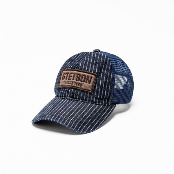 STETSON ステットソン キャップWASHER DENIM MESH CAP | WEST WELL