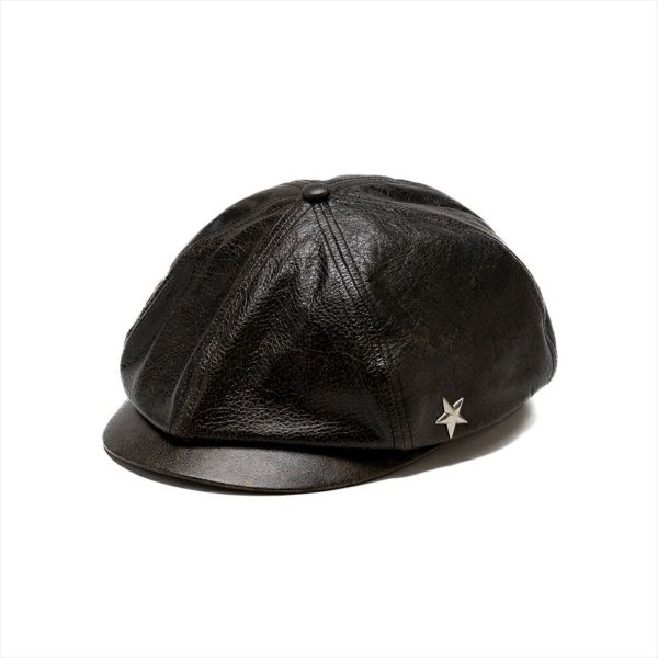Schott ショット キャスケットLEATHER 6P CASQUETTE | WEST WELL