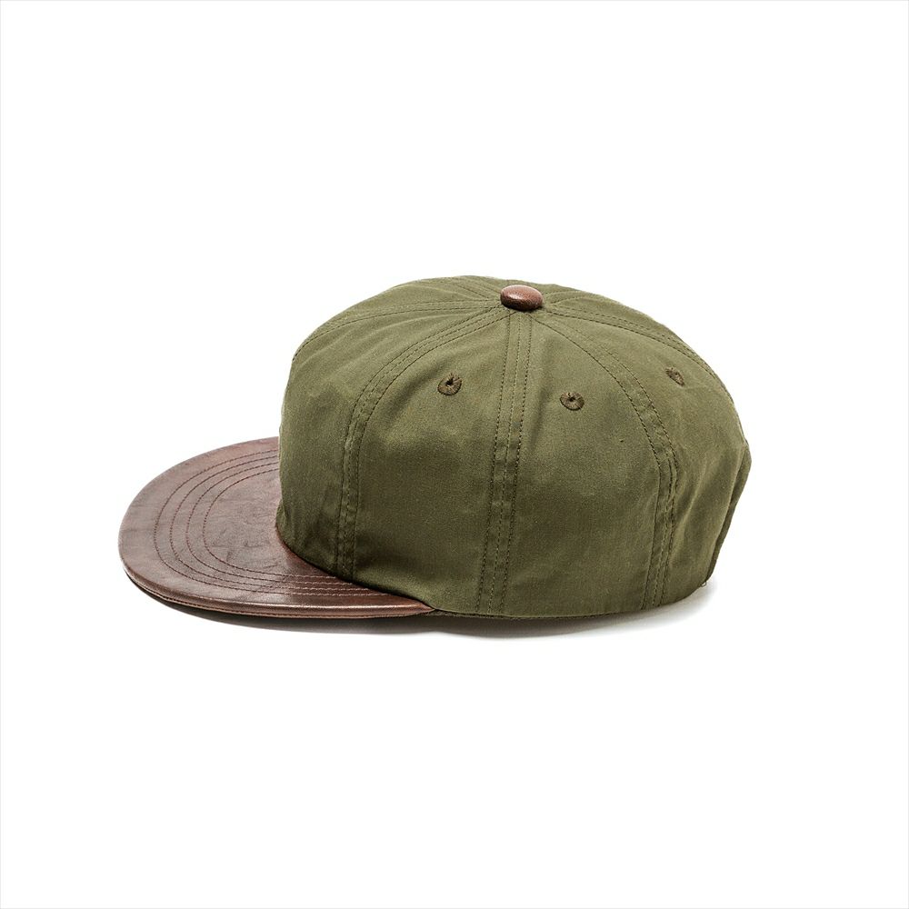 Schott ショット キャップPARAFIN LEATHER 8P CAP | WEST WELL