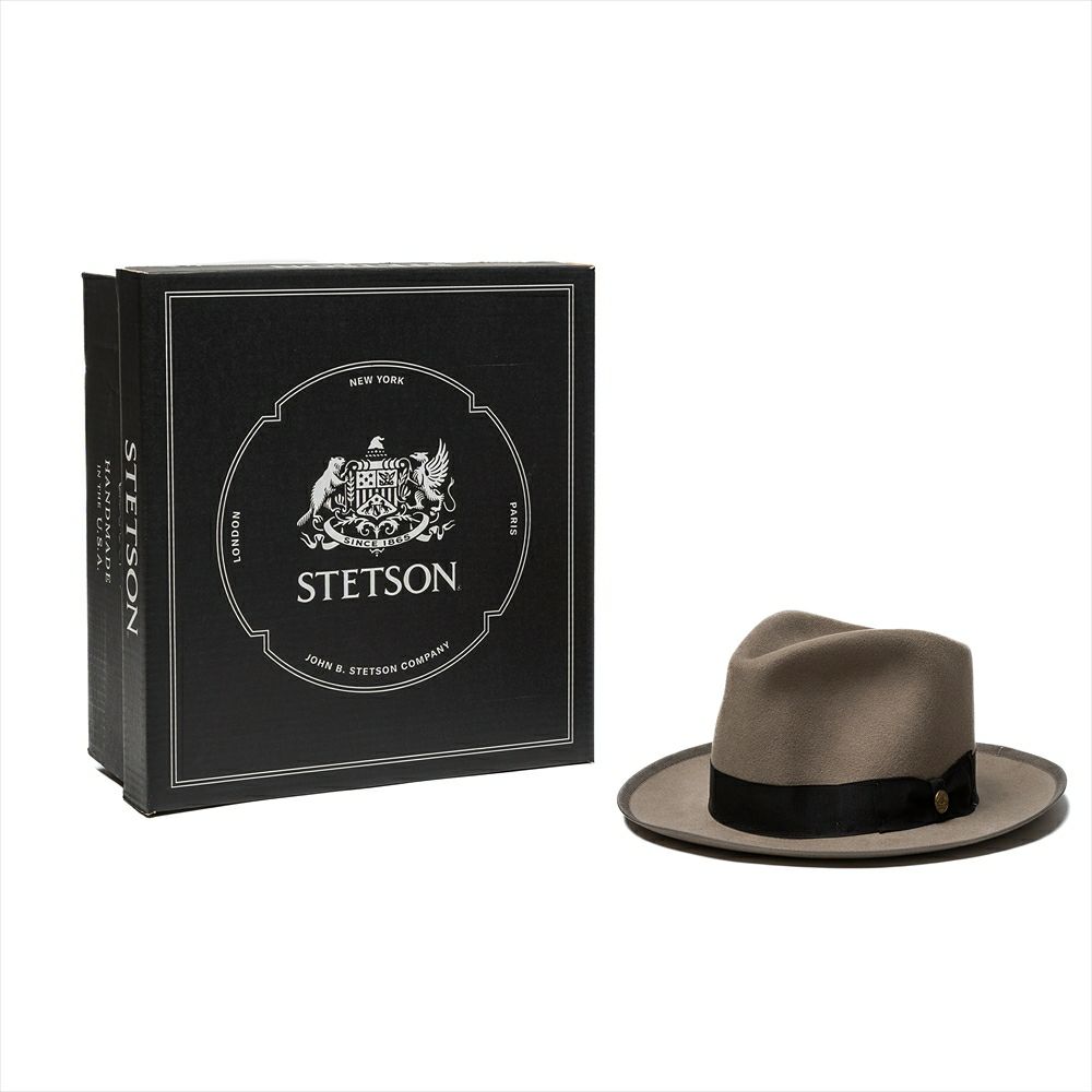 ステットソン　STETSON ウィペット　7 1/2 STETSON(ステットソン) ファーフエルト中折れ帽 ビーバー WHIPPET